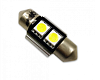 Светодиод AVS C004 Т11/белый/ (SV8,5) CANBUS 2SMD 5050 31mm12V