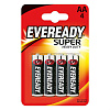 Батарейка Energizer Eveready SHD R6 FSB4 AA Пальчиковая 4 шт.