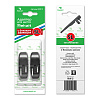 Адаптеры для щеток REKZIT SIDE PIN (2 шт) с боковым замком