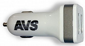 USB Автомобильное зарядное устройство AVS 2 порт UC-323
