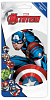 Ароматизатор воздуха подвесной картонный MARVEL Капитан Америка Океан АКЦИЯ!! 3=2 (2+1 в подарок)
