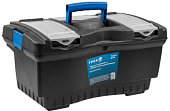 Ящик для инструмента пластмасс. ТРЕК 56х32х27.5 см (22") с лотком и органайз.2023