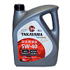 TAKAYAMA SAE 5W40 SN/СF A3/B4 пластик 4 л