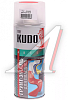Грунт-спрей KUDO для пластика красный (RAL3020) 520 мл.