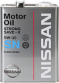 NISSAN Масло моторное NISSAN sn strong save x 5w30 (4л)