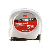 Рулетка Magnetic 5м*19мм, магнитный зацеп //MATRIX