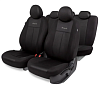 Чехлы AUTOPROFI Standard, Pattern. Паттерн полиэстер, черный (PAT-1102 BK/BK)