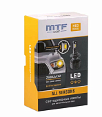 Светодиодные лампы MTF Light, серия ALL SEASONS LED, HB3 (9005), 30W, 2500lm, 3000K, кулер, к-кт.