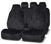Накидка на седения "Premier " SKYFUR черный зко мех 7шт SKY1000  (полный комплект) АКЦИЯ-25%