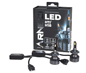 Галогеновая лампа H4  светодиодная 12/24V H7/H18 45W 3500lm 6000K ARNEZI Vivid LED 2 шт. DUOBOX IP68 A2000053 Галогеновая лампа H4  светодиодная 12/24V H7/H18 45W 3500lm 6000K ARNEZI Vivid LED 2 шт. DUOBOX IP68 A2000053