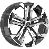 Диск Premium Series KP015(19_Sportage/Tucson) Diamond Qu 7.5x19 5x114.3 ET51 DIA67.1