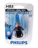 PHILIPS Лампа автомобильная HB3 12V- 65W (P20d) Vision (Premium) блистер (1шт.) PHILIPS Лампа автомобильная HB3 12V- 65W (P20d) Vision (Premium) блистер (1шт.)