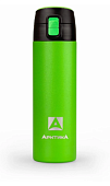 Термос питьевой вакуумный, бытовой, тм "Арктика", 500 мл, арт. 705-500 текстурный зеленый