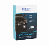 Светодиодные лампы в ПТФ  MTF Ligh серия DYNAMIC BLUE LED, PSX24W, 8W, 5500K, комплект.													