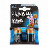 DURACELL TurboMax Батарейки алкалиновые С 1.5V LR14 2 шт.