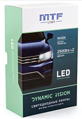 Светодиодные лампы MTF Light, серия DYNAMIC VISION LED, H3, 28W, 2500lm, 5500K, кулер, 2шт.