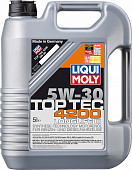 LiquiMoly мот. масло Top Tec 4200 5W-30 A3/B4/C3 (5л) арт 8973 / 3707