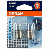 OSRAM Лампа автомобильная R5W 12V-5W (BA15s) (блистер 2шт.)