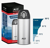 Термокружка AVS TC-350S 0,35 л (серебр.)