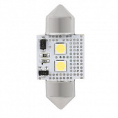 Лампа H7 светодиодная 12V T11x36 W Маяк Super White 2 шт. блистер 12T11x36/CAN06/2BL