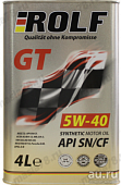 ROLF GT SAE 5W40 API SN/CF 4л (железная канистра)