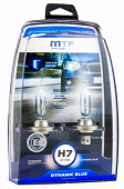 Лампа (светодиод) автомобильная MTF Light серия DYNAMIC BLUE H7, 12V, 55W, комп.