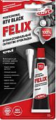 Профессиональный  герметик-прокладка Felix нейтральный (черный) 85 гр