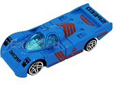 Машинка коллекционная 1:64, Серия RACING CARS, B/RCN-010, голубой