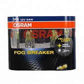 OSRAM Лампа 12V HB3 55W OSRAM FOG BREAKER 2шт.DUOBOX